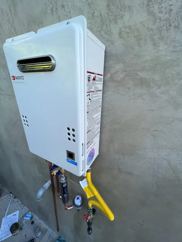 Tankless water heater installation for Holmehurst homes